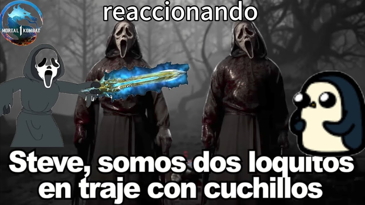 Reacción a los enfrentamientos más estúpidos de Ghostface en MK1 #reaccion