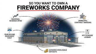 The Economics of Owning a Fireworks Company (5 Days to Make a Year) #Fireworks #SmallBusiness