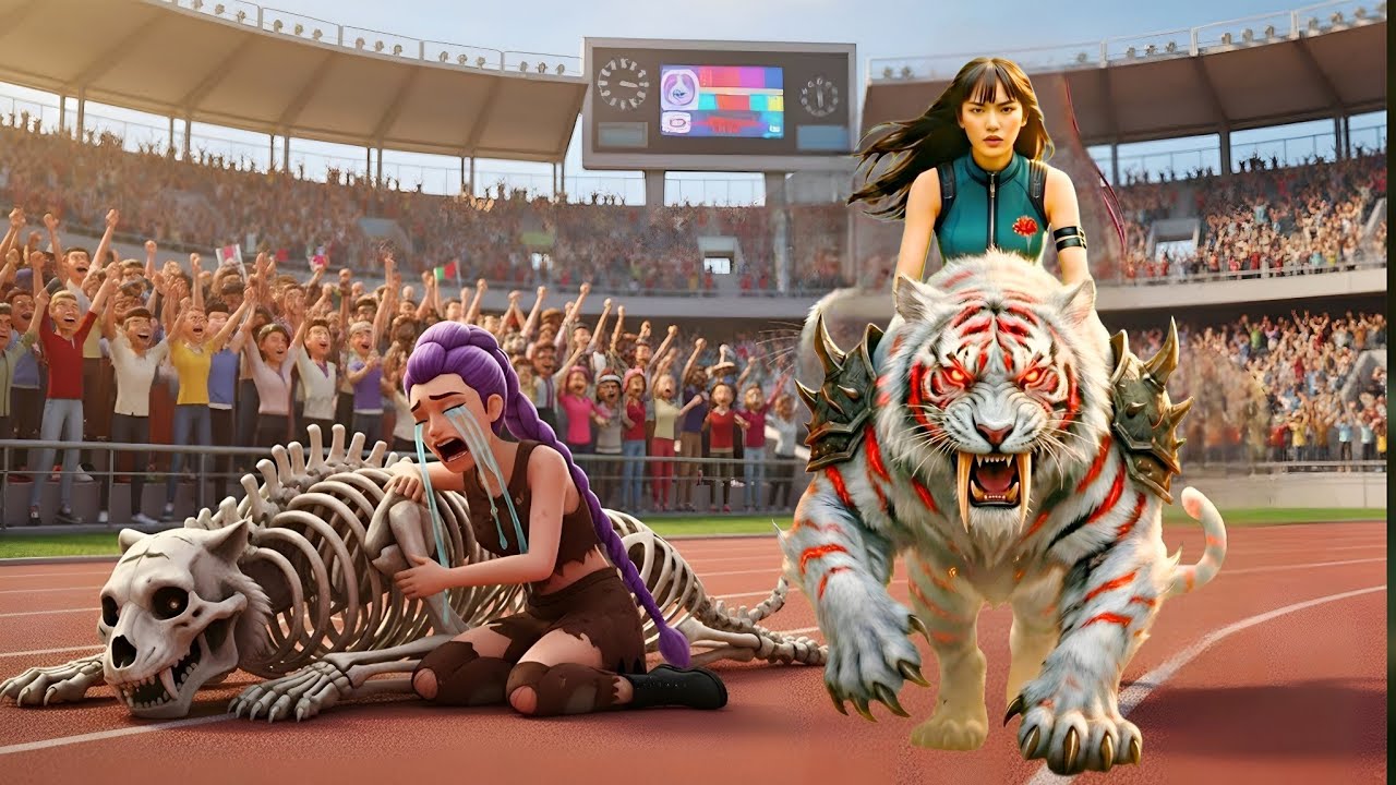 Tiger Race Champion 🏆 | RUMI Wins 🐯 | K-Pop Demon Hunters 