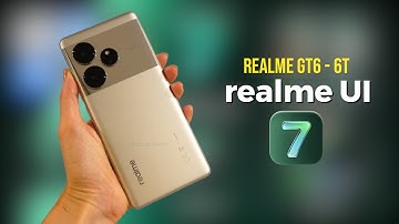 Android 16 Arrives on Realme GT 6 & GT 6T! Realme UI 7.0 Beta Explained 🔥