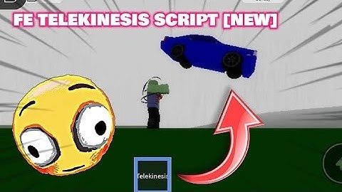 Roblox FE Telekinesis Script! Work in all Games [UPDATED]