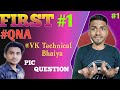 My first qna first qna