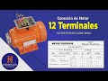 Como conectar motor trifasico de 12 terminales o puntas