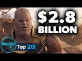 Top 20 Billion Dollar Box Office Movies