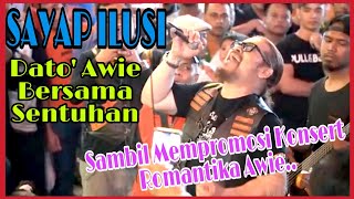 🎤Bila penyanyi pujaan ramai turun join busking✅ Sempat jugak Dato' Awie buat lawak✅ Sayap Ilusi..