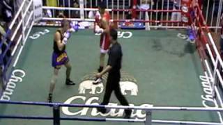 Ben Chang Gym Fight En Boxe Anglaise Au Bangla Stadium Le 3 Nov , Round 1