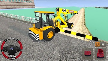 Bus Simulator Indonesia Speed Breaker Map Mod - JCB CRANE DRIVE For Bussid Mobile Gameplay Video 