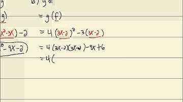 College Algebra Homework - Composite Functions - P0893378
