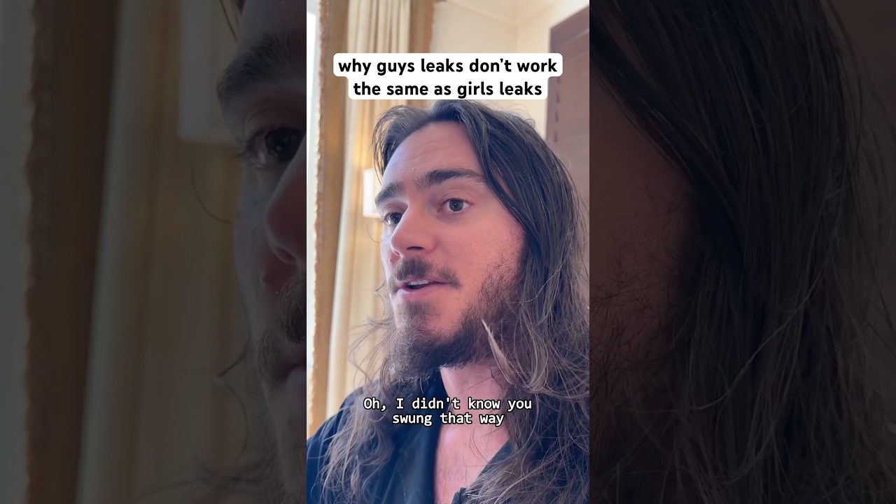 if guys leaks worked the same as girls leaks #shorts #comedy #funny