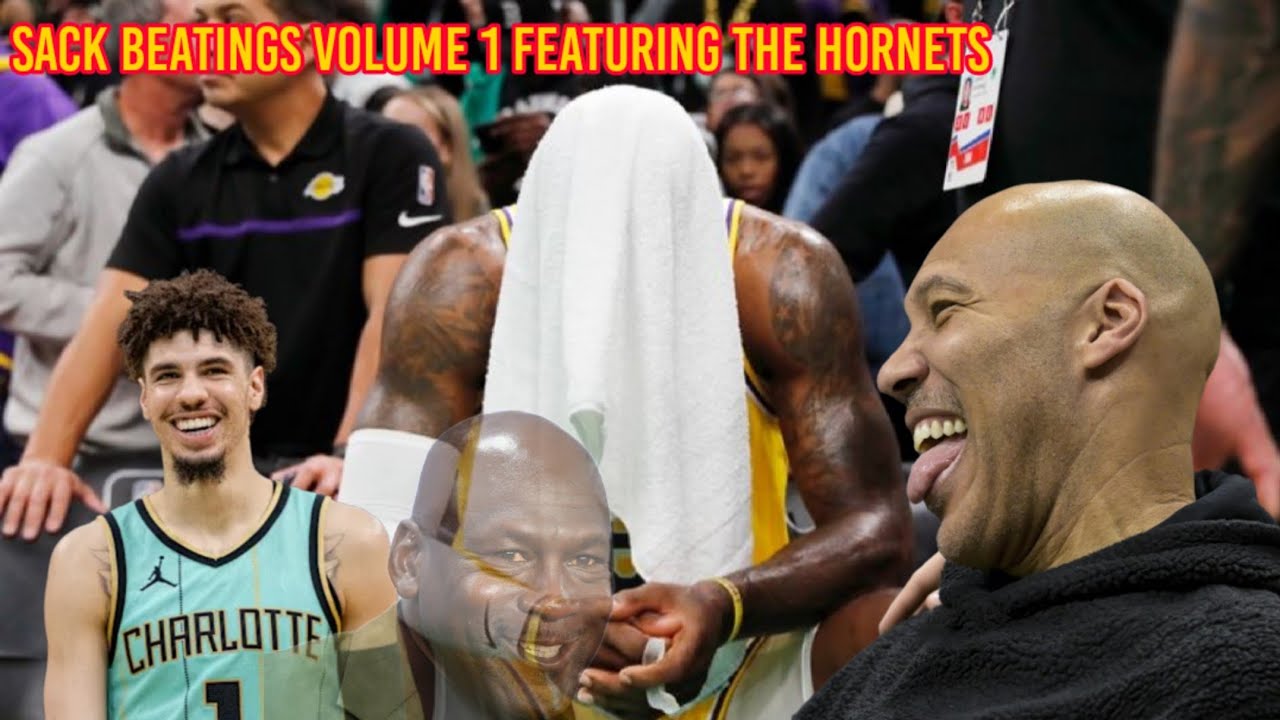 LeMelo Ball Sack Beats  LeBron James and The Lakers For Nine Threes 