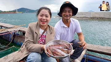 Xuyên Việt về Hà Tĩnh gặp A Tú Xe Đầu Kéo Vlog ăn Mực Nhảy Vũng Áng toàn món ngon