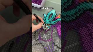 #1009 Walking Wake - Pokémon Perler Bead Timelapse
