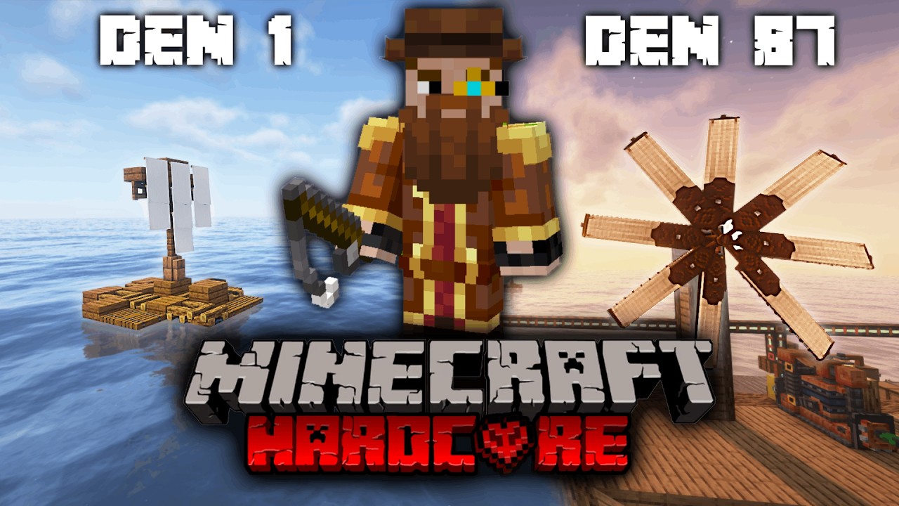 Přežil jsem 100 dní jako TROSEČNÍK uprostřed nekonečného OCEÁNU