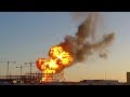 Breaking news major explosion  fire in minot nd