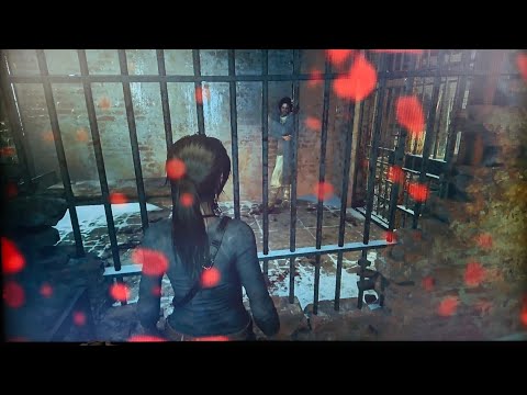 ASMR gaming: Escape from Prison - Rise of the Tomb Raider