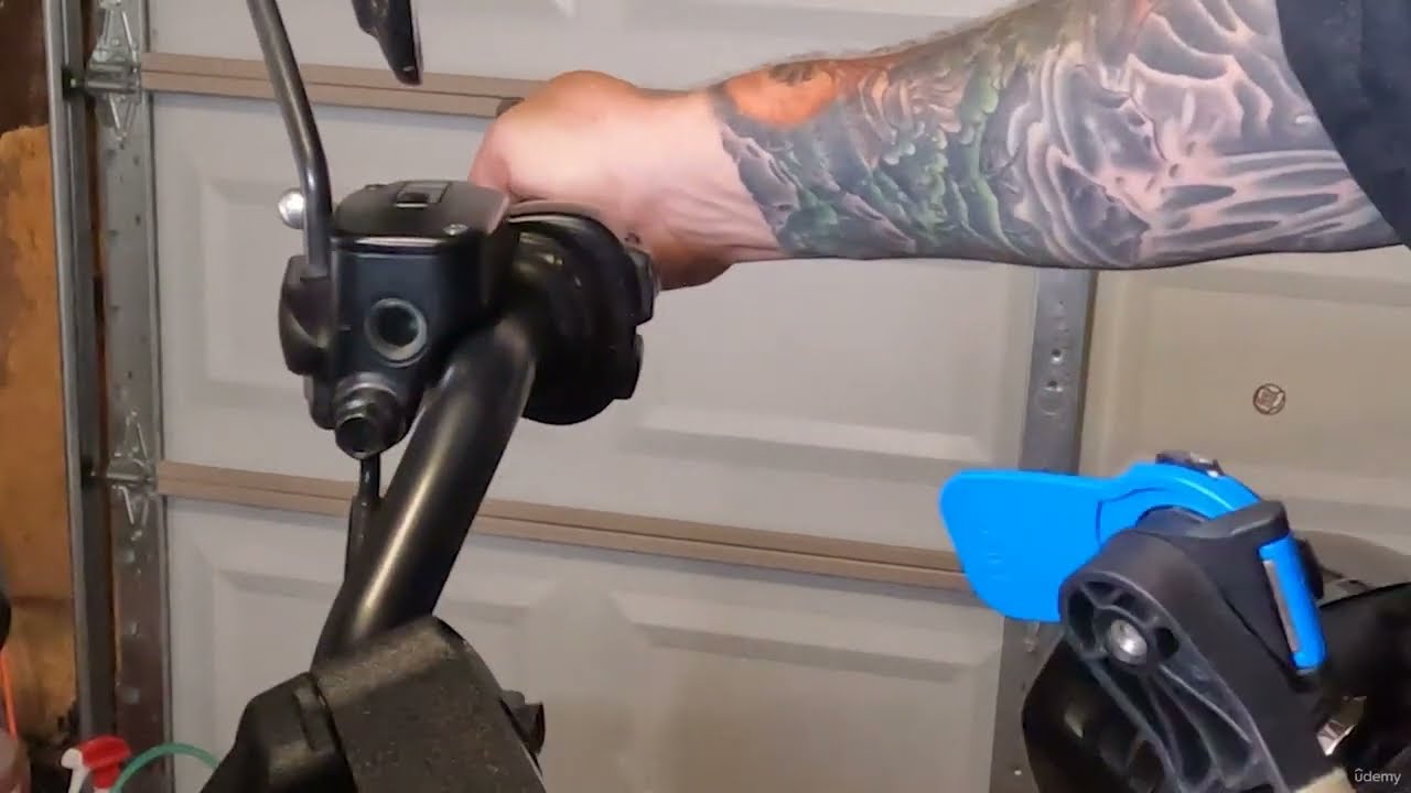 Check your motorcycle’s brake fluid level