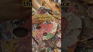 Art is messy… but healing #ArtTherapy #art