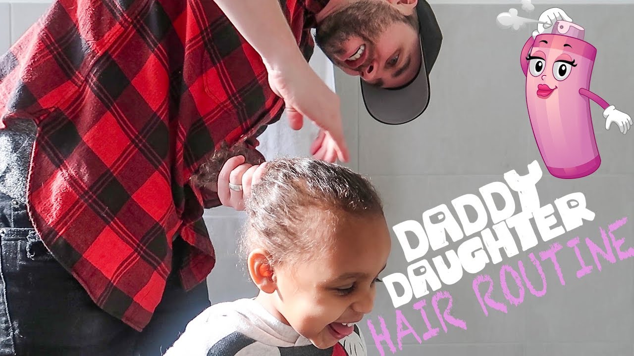 black mirror season 5 DADDY DAUGHTER HAIR ROUTINE!