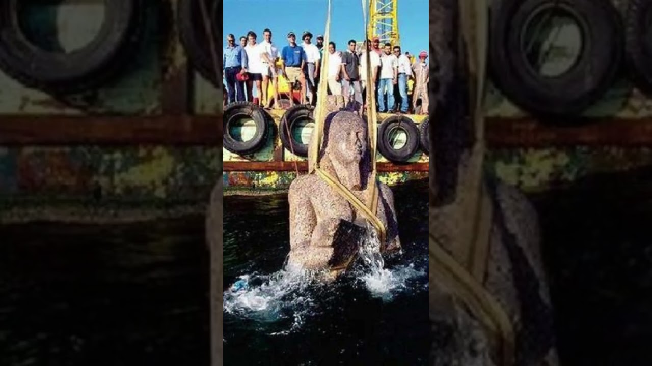 Легендарный Гераклион. Один из 8 затонувших городов.