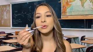 ASMR Toxic bestie does your brows fast & aggressive during school ??