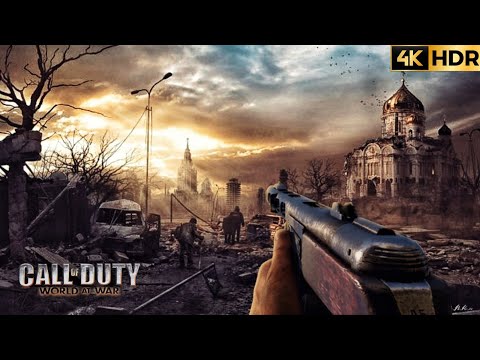 Call of Duty World at War Remastered 4K 60fps - Amazing Graphic Mod 2022 and Ray Tracing