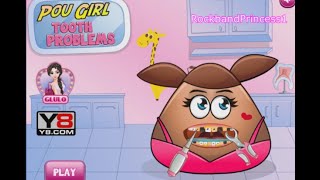 Pou Girl Dentist Game screenshot 4