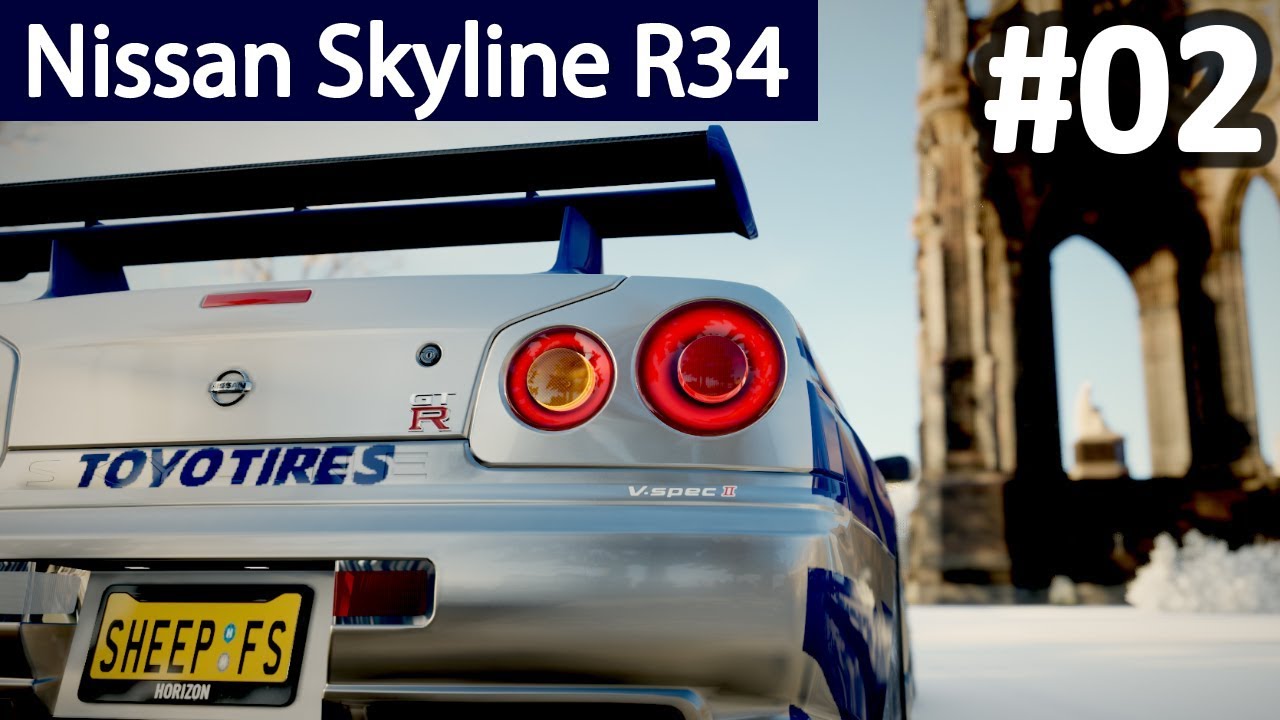 Steam Community Video Forza Horizon 4 Brian S Nissan Skyline Gt R R34 2 Fast 2 Furious Sfs 2