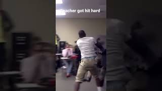 Teacher Gets Slammed To The Ground