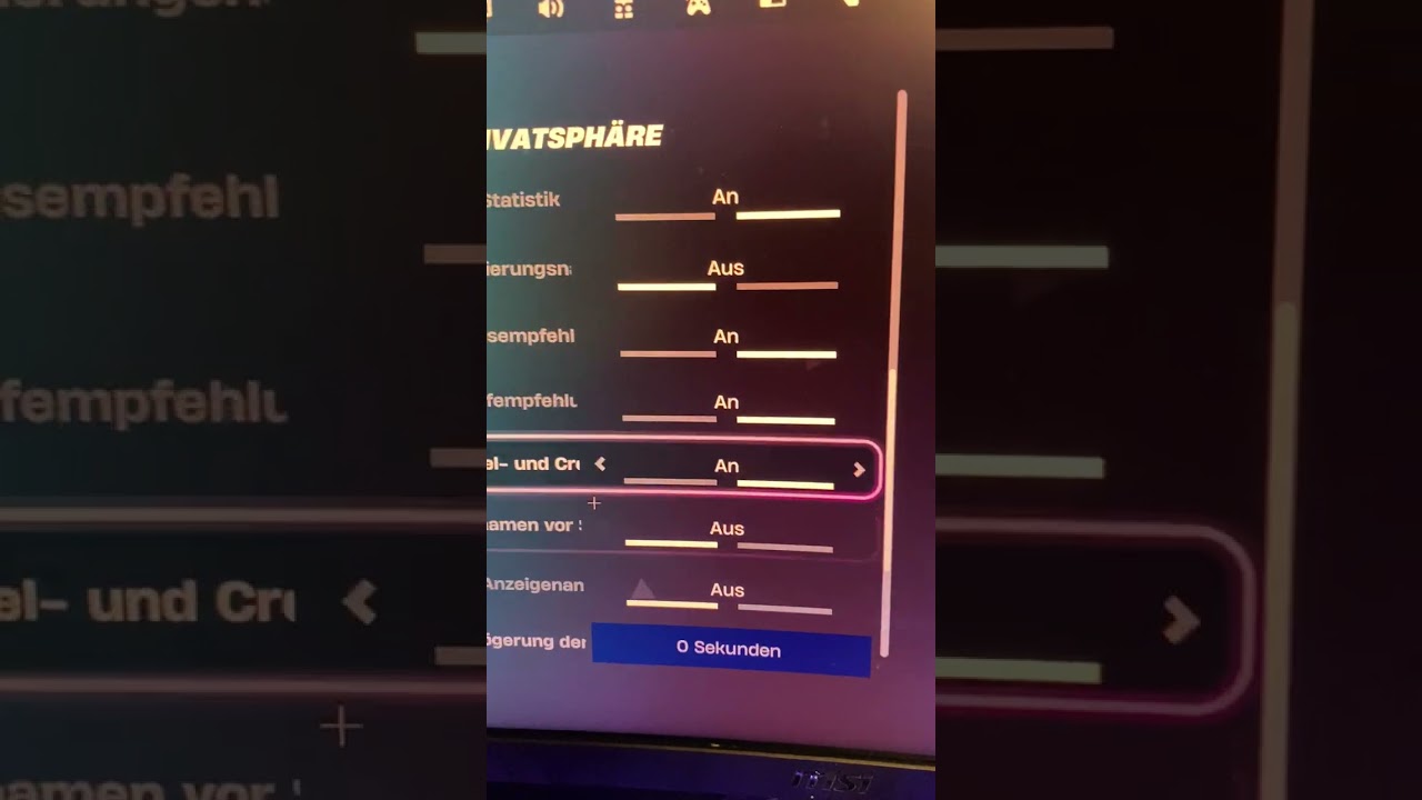 Anonymitätsmodus aktivieren in Fortnite - anonym stellen Anleitung