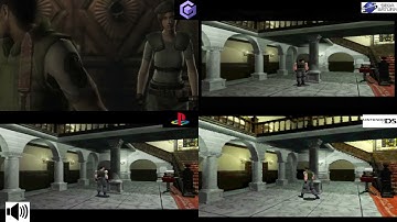 Resident Evil 1 Gamecube VS PS1 VS Saturn VS DS Console VS Console