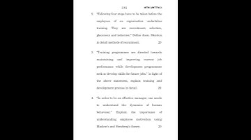 MTM-3/MTTM-3 DECEMBER-2021 QUESTION PAPER IGNOU