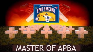 APBA Baseball Master  Game Chat