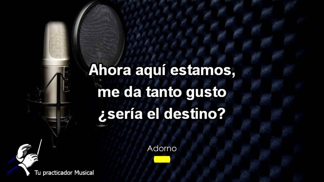 Que casualidad KARAOKE 'Sib/Bb' YouTube