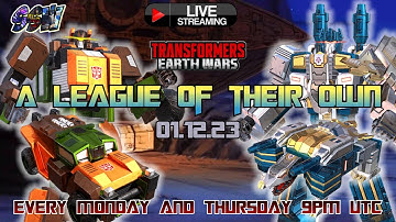 Transformers Earth Wars stream: A League of their own. first look at Roadbuster + Half Shell