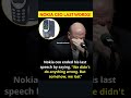 nokia ceo last words #trending #ytshorts #ytfeeds #devendrauniverse#nokia #ceo #viral