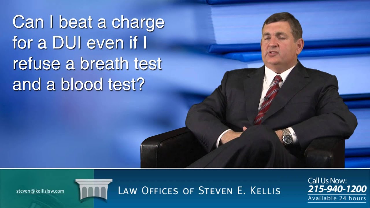 Can I beat a charge for a DUI even if I refuse a breath