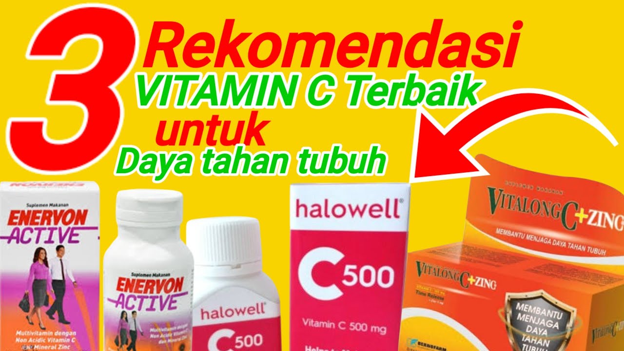 Rekomendasi Vitamin C Daya Tahan Tubuh, Tetap Fit dan Bugar Aman Di