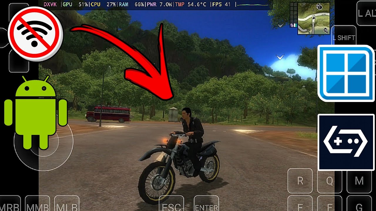 Just Cause 1 Android Port Winlator & GameHub Emulator - Offline Mobile/Android Gameplay