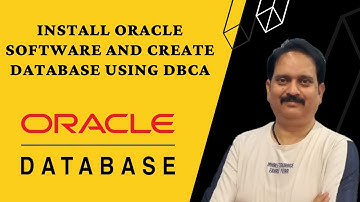 Install Oracle 10g Software and create first database using DBCA In Hindi/Urdu | Oracle Database