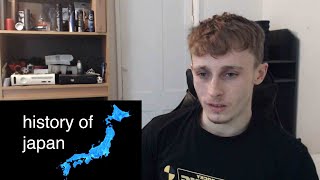 British Guy Reacts to "History of Japan" | Bill Wurtz