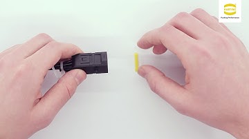 HARTING Han® 1 A Coloured Coding Element   Assembly instruction