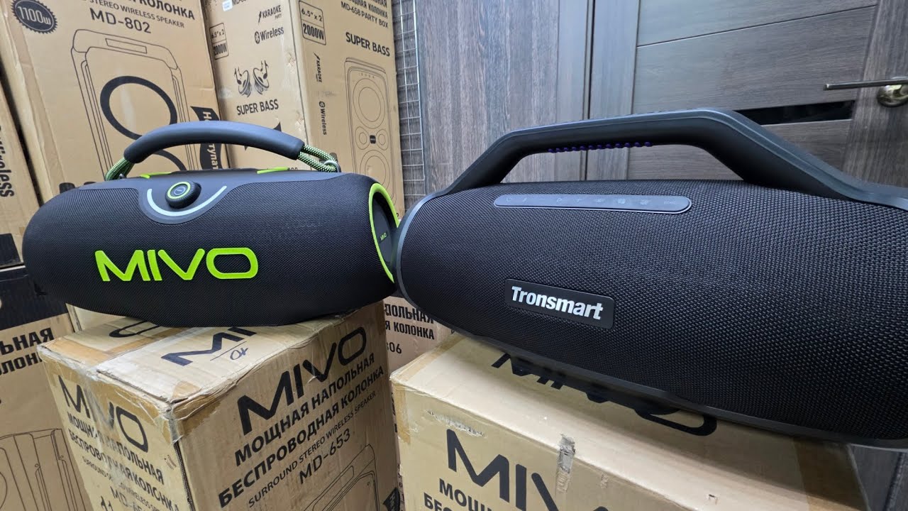 Mivo md 264 BOOMBOX КАРАОКЕ сравнение по звуку Tronsmart Bang max ‼️Для заказа ⬇️✌️