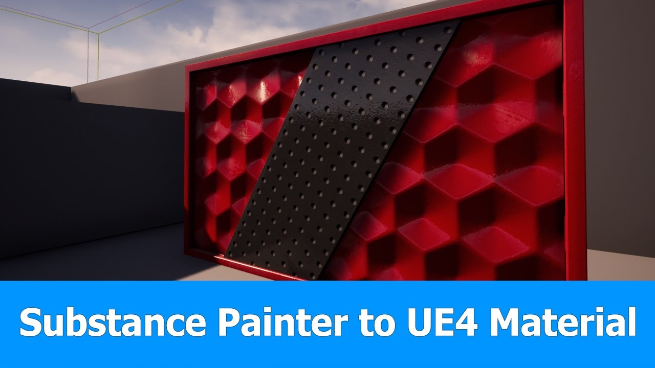 UE4 Import Substance Painter Textures YouTube