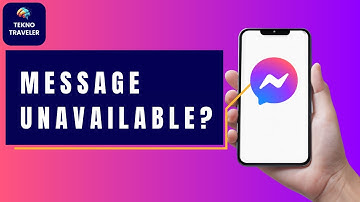 Message Unavailable Messenger - This Message is Not Available on This App Messenger
