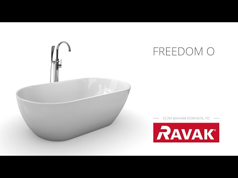 Ванна акриловая Ravak Freedom O 169x80