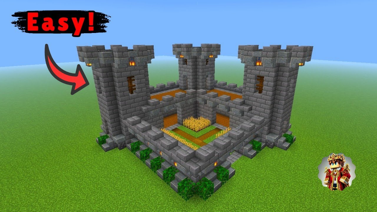 Minecraft: How to Build a Small Castle in Minecraft Tutorial [Easy ...
