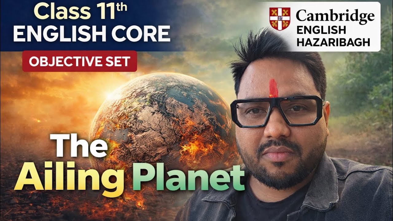 The Ailing planet mcq