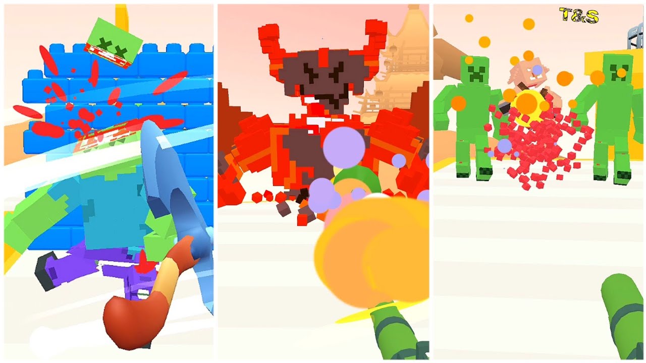 Block Craft Shooter Levels 4853 New Android Games Gameplay 2023,ios