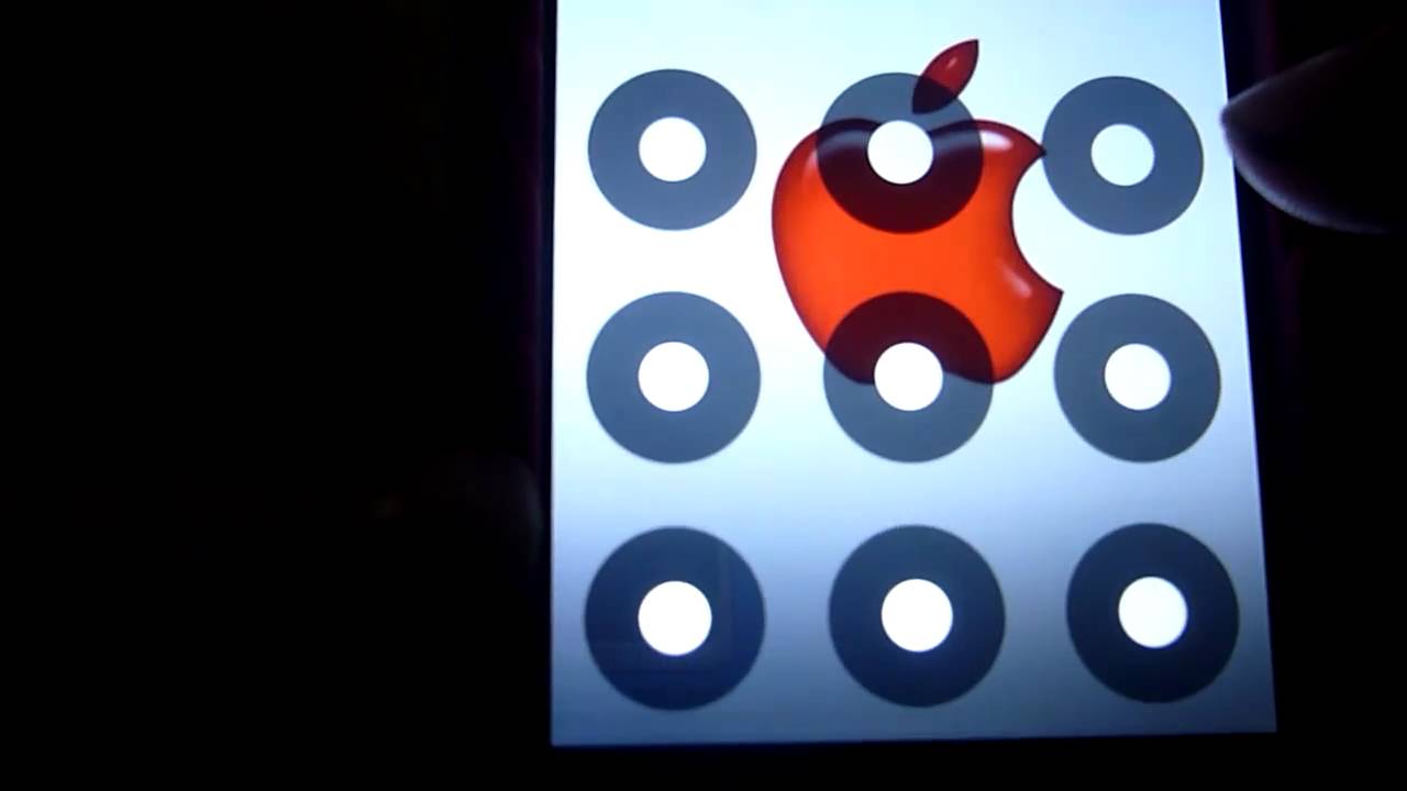 How to get a Pattern lock on your ipod touch - YouTube