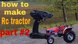 How to Make Tractor🚜 Toy Remote Control at Home Part 2